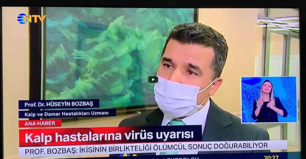 Prof. Dr. Hüseyin Bozbaş NTV Tv'de Yayında